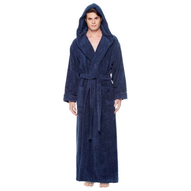 Arsuite Terry Cloth Ankle Bathrobe with Pockets & Reviews Wayfair